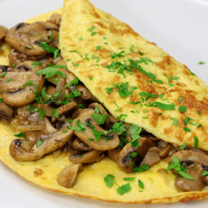 Mushroom-Omlette